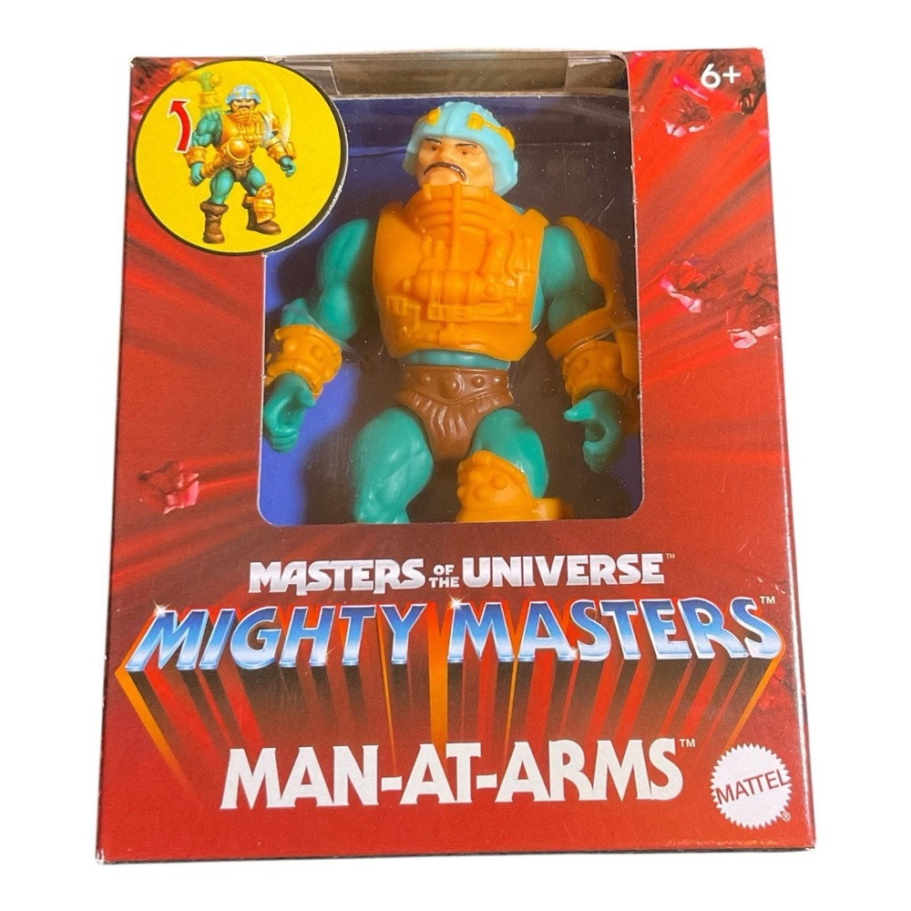 Masters of the Universe Might Masters MAN-AT-ARMS  Walmart Exclusive New In Hand